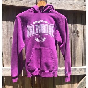 Champion Eco University of Baltimore Purple Hooded Sweatshirt